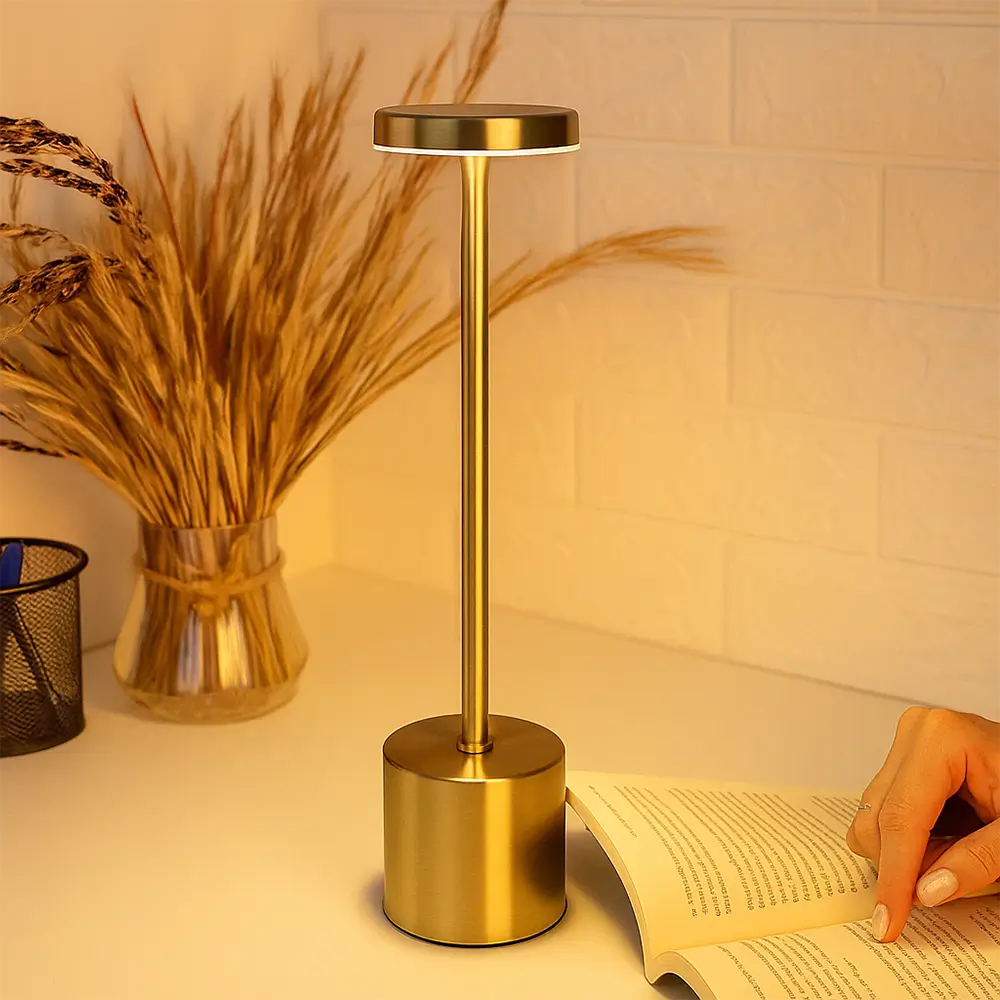 Luminária Touch Lumme de Mesa – LED sem Fio Recarregável