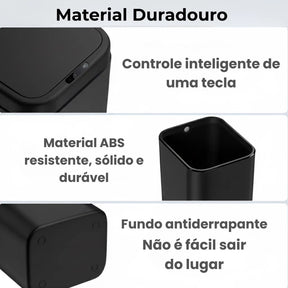 Caixote do Lixo Smart com Sensor Automático 16L